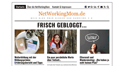 Desktop Screenshot of networkingmom.de